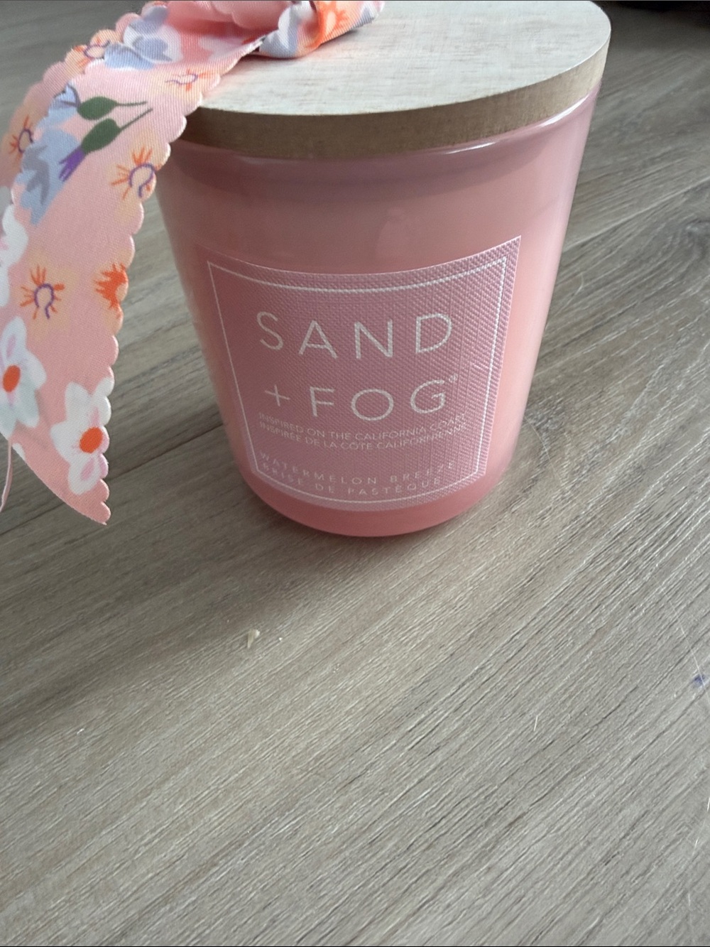 Sand + Fog Pink Melon Breeze Scented Candle